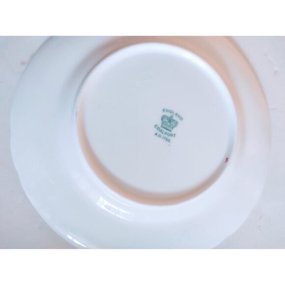 COALPORT SEVRES GROUP PATTERN EMBOSSED Bread & Butter Plates (set of 6)   5 1/2" - Picture 12 of 16